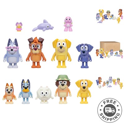 12-Pack Preschool Toy Figures: Joff, Pom Pom, Bingo & More for Imaginative Play