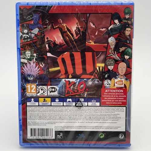 Sony PlayStation 4/PS4 - One Punch Man A Hero Nobody Knows - Neuf Sous Blister - Photo 2/3