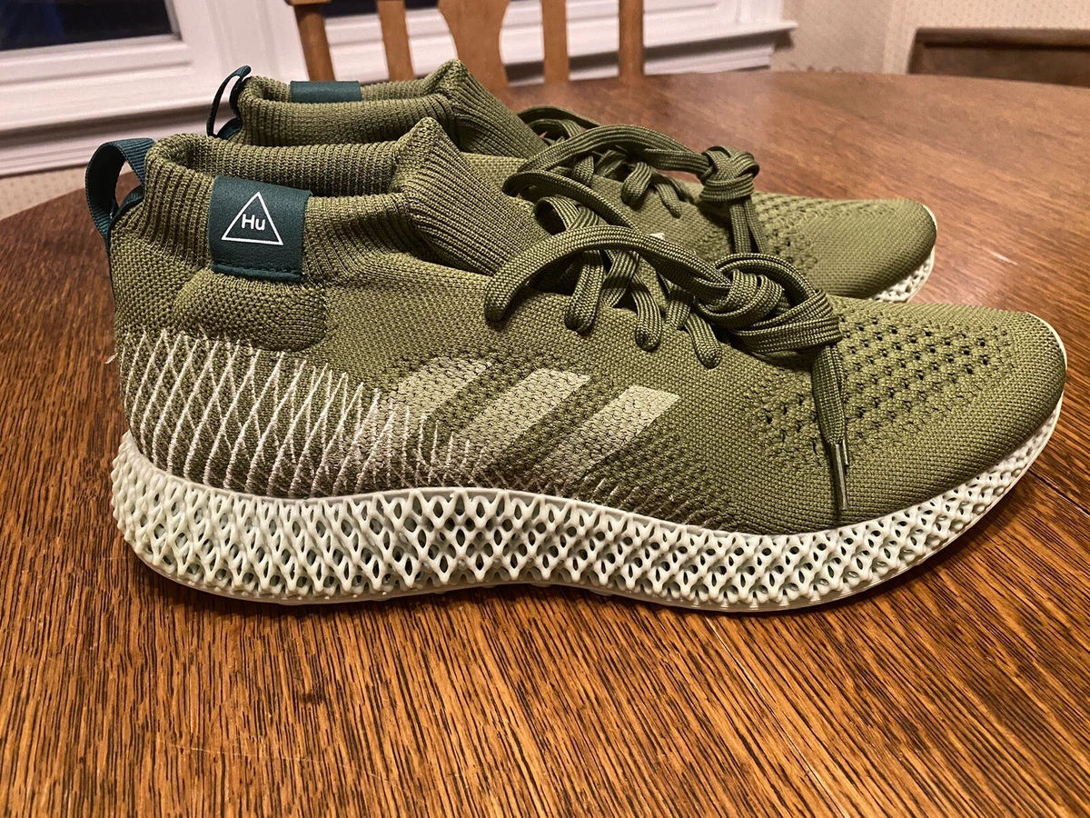 NEW Men s Adidas X Pharrel Williams PW 4D Runner Sneakers Size