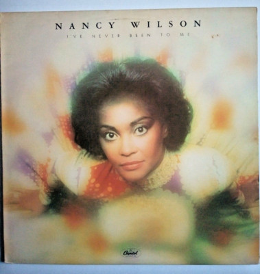 nancy wilson- i've never been to me - excellent conditionvinyl album funk