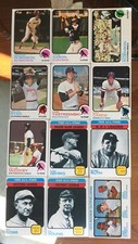 1973 Topps Baseball Partial Starter SET STARS LOT 303 DIFF CARDS EX EX+ to EX-MT