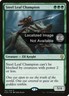 Steel Leaf Champion (ES, #182p) - Foil Promo DOM Spanish LP MTG