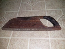 Antique/Vintage Wood Handle Hand Held Wood Rasp Curved Hand Made File Tool