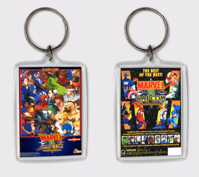 MARVEL vs CAPCOM Arcade Schlüsselanhänger Keyring 1 Stück