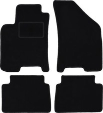 Schwarze Velours-Fußmatten für: Chevrolet Lacetti (2003-2012)