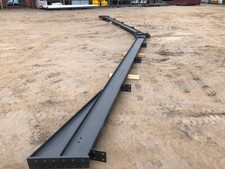 Portal Frame Building Clear Span Rafters 12.2m Open Span Columns Gable Column