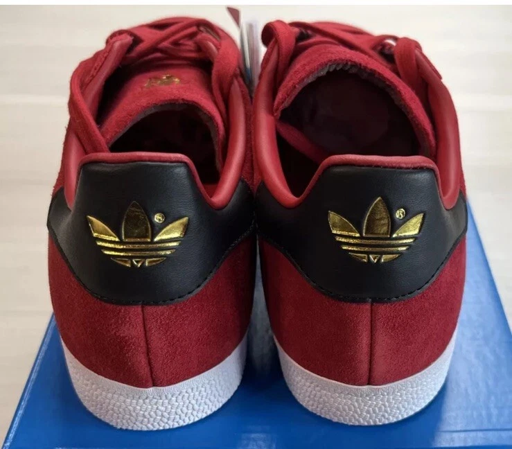 Nuevas Tenis Adidas Gazelle Manchester Edición Unida Fútbol Hombres Zapatos Talla 9” Foto 4 de 4