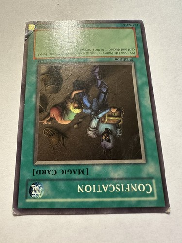 Yu-Gi-Oh! Confiscation MRL-038 Super Rare 1st Ed Damaged (see photos) - 第 6/12 張圖片