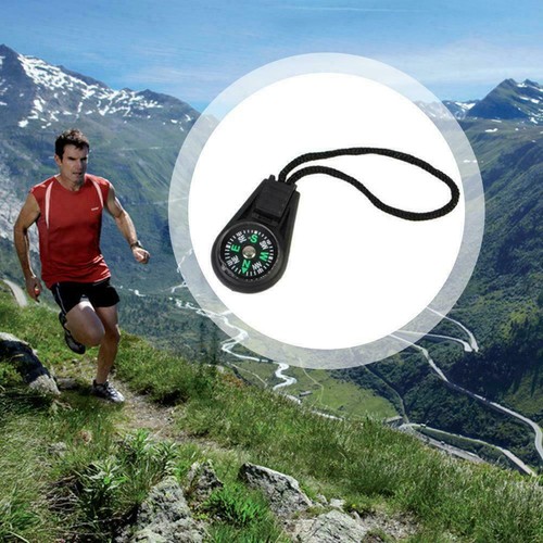 1Pc Mini Tragbares Kompass Überleben Wanderwanderungsrichtung B2A5 Neue V2E4 - Bild 3 von 12