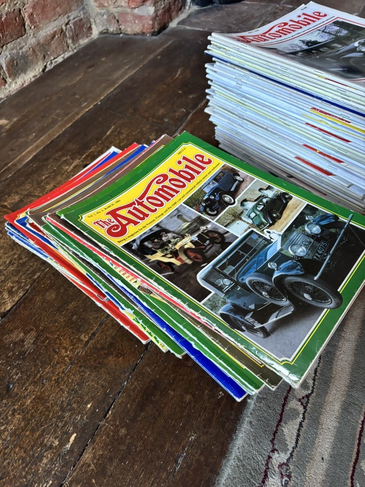 JOB LOT THE AUTOMOBILE MAGAZINE 124 ISSUES And All Pre 2000 Austin RR