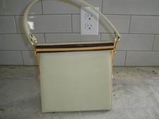 Vintage Original by Caprice Tan Woman's Purse Handbag 8" x 8.25" x 3" P9 