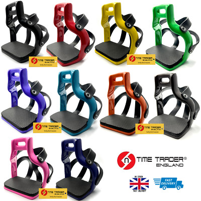 Paar leichte Aluminium Endurance Trail Steigbügel Flex Cage Pferdesattel