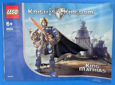 TWO (2) LEGO BIONICLE SETS - 8785 SANTIS AND 8809 KING / ROI