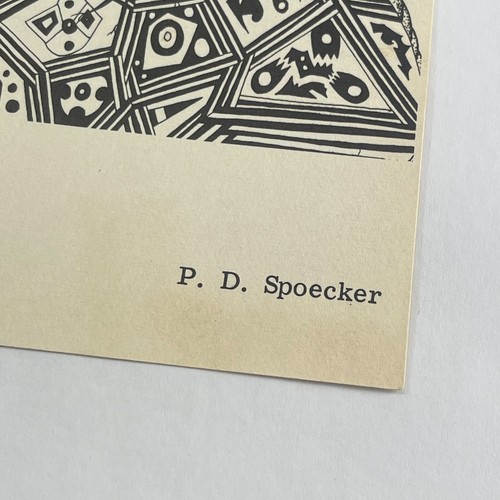 Original 1960s P.D. Spoecker Smashed Turkey Psychedelic Art Print Vintage - Picture 2 of 14