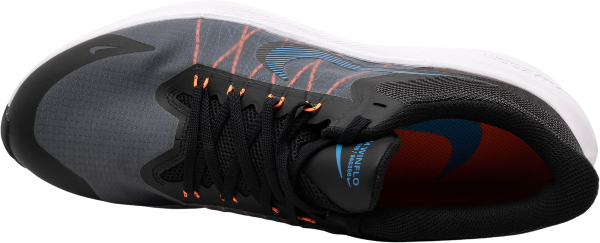Preços baixos em Nike Zoom Winflo 8 Black/Coast/Dark Smoke Gray | eBay