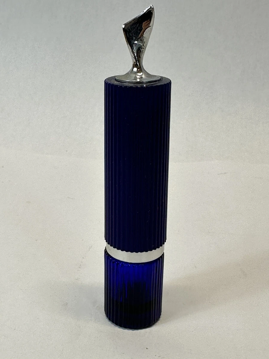 Glass Blue Collectible Decorative Bottles 1950-1959 Time Period