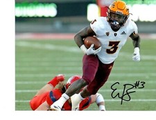 Eno Benjamin signed autographed 8x10 football photo Arizona State Sun Devils f