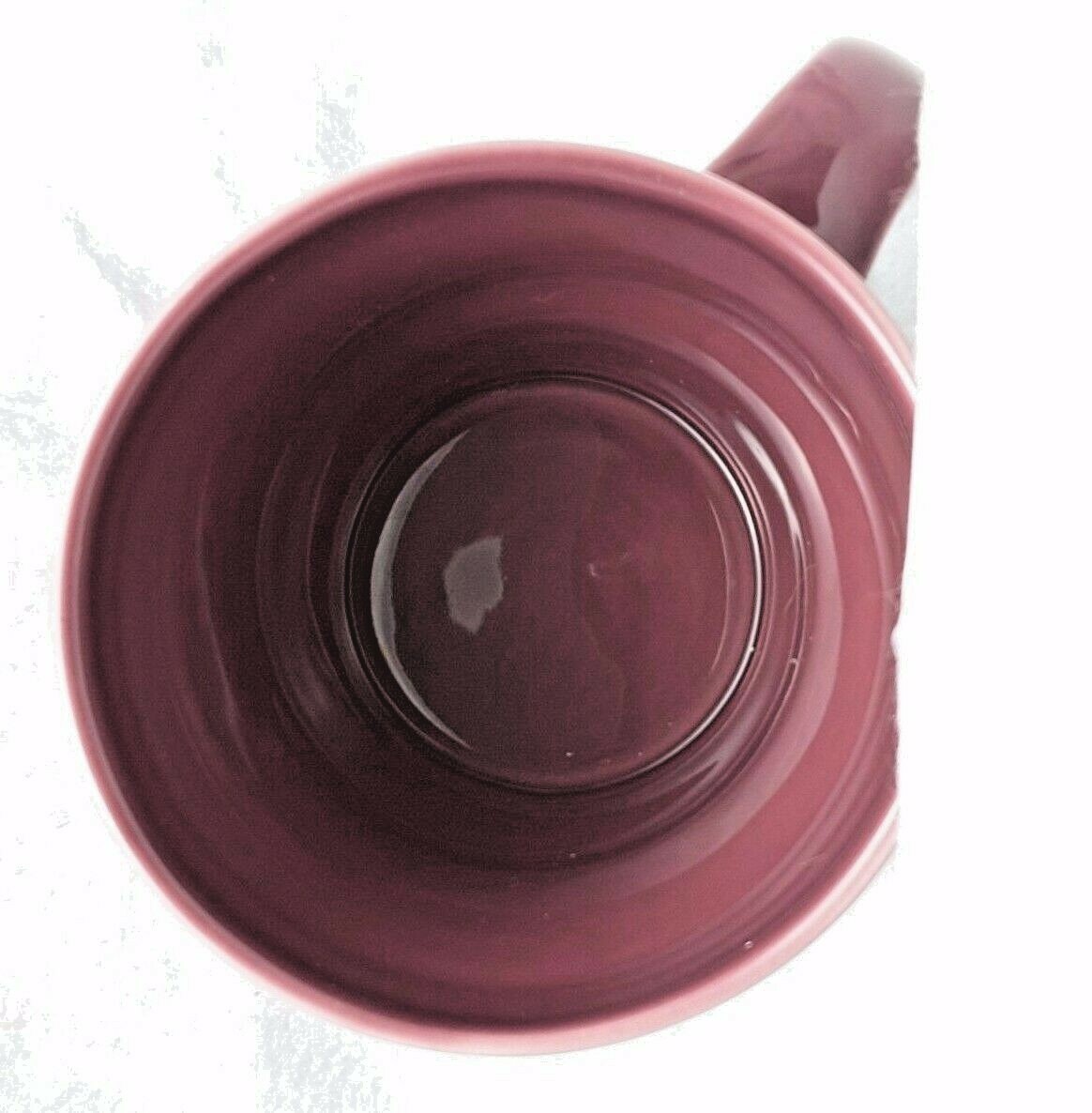 2 STARBUCKS Berry Purple Curves Swirl MUG CUP 12 Oz 2014 pRISTINE | eBay