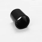 3.5" 89MM 3-PLY STRAIGHT TURBO/INTERCOOLER/INTAKE SILICONE COUPLER HOSE BLACK