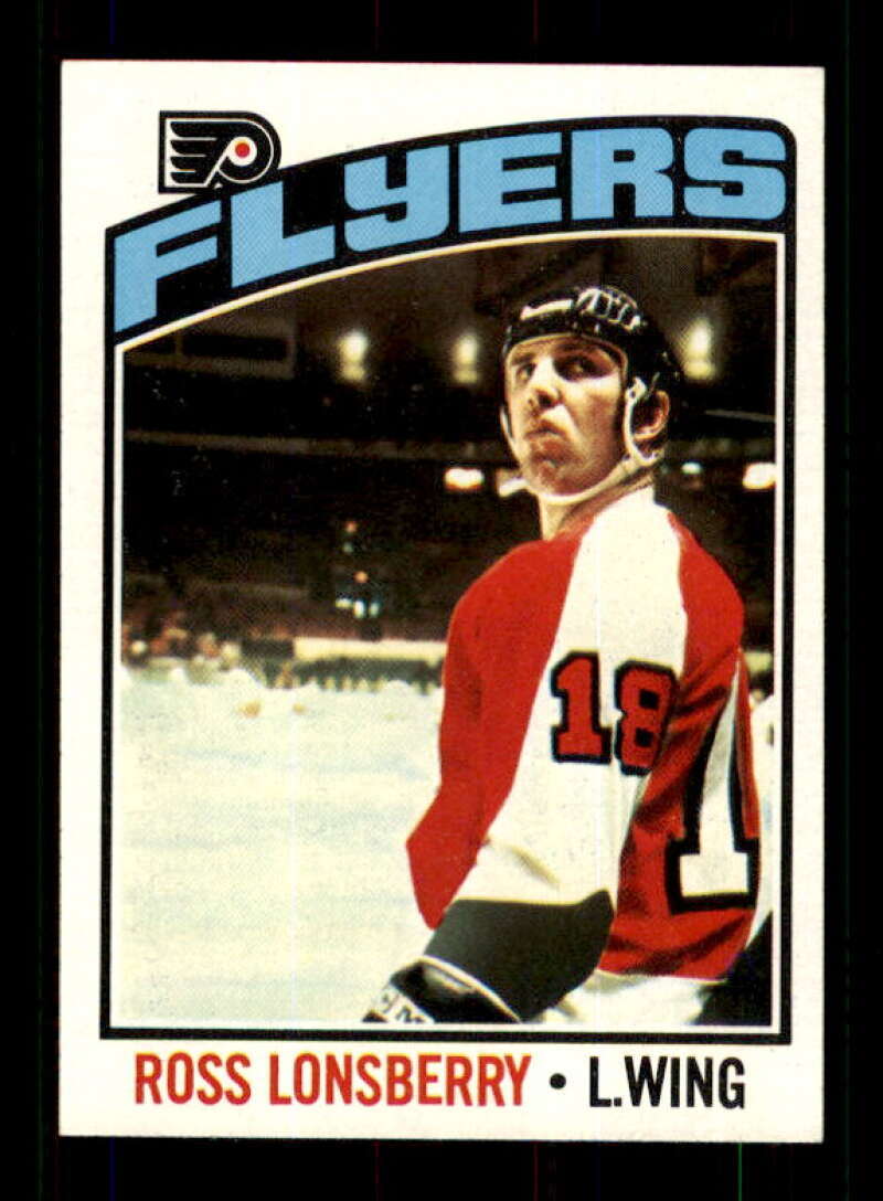 1976-77 Topps #201 Ross Lonsberry NM/NM+ 541386