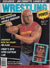 Hulk Hogan Jan 1987 Wrestling Power Magazine WWF Jim Cornette Ric Flair Lawler