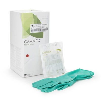 Gammex  Non-Latex Polyisoprene Surgical Glove, Size 7.5, Green