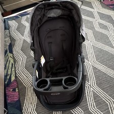 Graco Travel System Single Stroller Black/Gray Canopy Basket Cup Holder