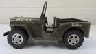 Vintage TONKA JEEP Army Military Metal Car GR 2-2431, Used.