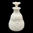 Vintage Fostoria Milk Glass Perfume Bottle 6” [054]