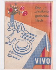 VIVO, Der sch&ouml;n gedeckte Tisch, die Visitenkarte der Hausfrau, 1962