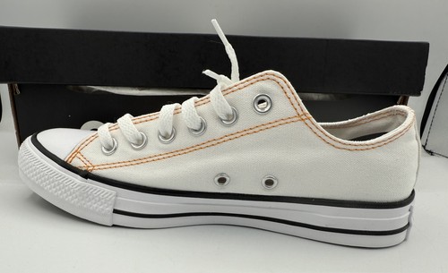 Sneaker Converse Anime Crunchyroll 5.5M/7.5W Bianco Arancione Personalizzate All Star RARA - Foto 9 di 24