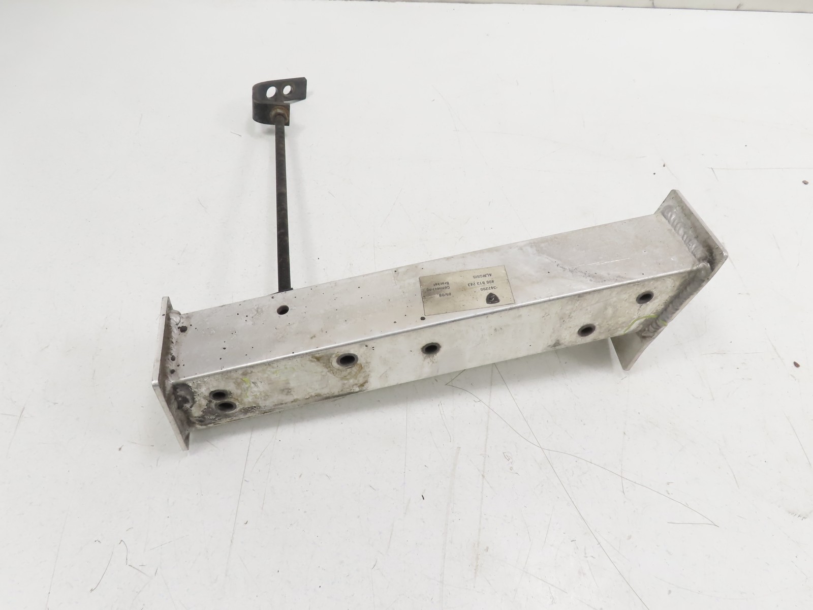 06 Lamborghini Gallardo #1310 Bracket, Bumper Mount Support Upper Taillight LH 4