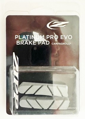 Zipp Platinum Pro Evo Brake Pad Inserts for Carbon Rims, Campagnolo, 1 Pair