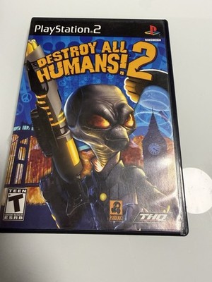 Destroy All Humans! 2 PS2 PlayStation 2 Complete With Manual Untested