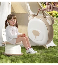 Foldable Travel Potty Seat for Toddler, Portable Toilet Seat for Kids