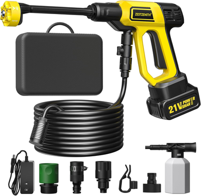#ad #ad Cordless Pressure Washer Battery Powered Handheld Cordless Power Washer 1100 $138.99