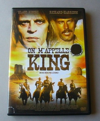 DVD ON M'ALLE KING - Klaus KINSKI / Richard HARRISON - Don REYNOLDS