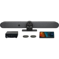 Logitech Rally Bar 4K Ultra HD All-in-One Video Conference Camera with Tap Contr