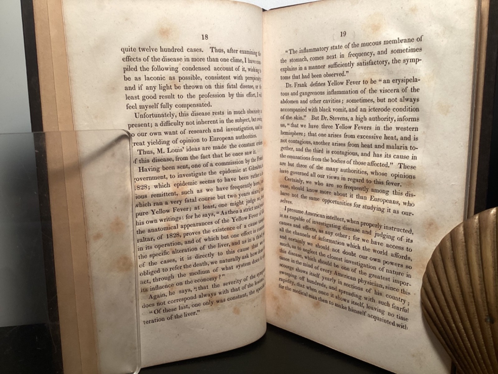 1848 Lectures On Yellow Fever - Causes, Pathology, & Treatment - John Hastings