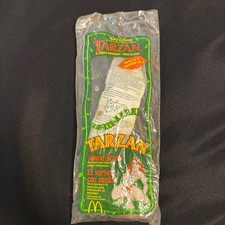 1999 McDonald's Disney Tarzan Sound Straw Toy Sealed Happy Meal Promo Vintage