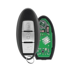 3Buttons Car Remote Key Fob Replacement For Nissan Qashqai X-Trail Pulsar 433MHz