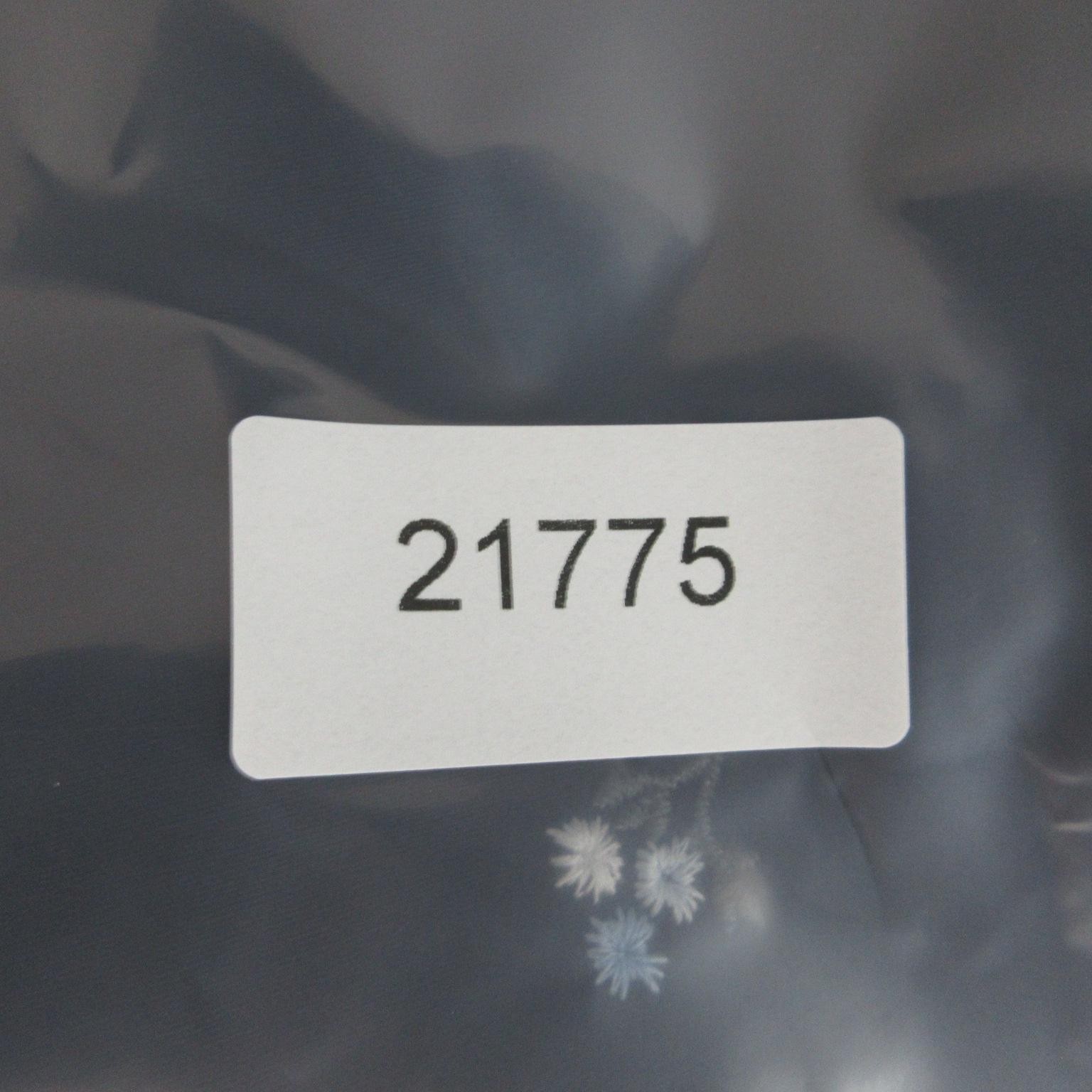 Style & Co Twill Tape Pant Womens Large Blue Cropped Straight Floral 33x25* NWT