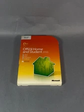 Microsoft Office Home and Student 2010 DVD Software Key Guide Box Excel Word PC