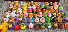 Rubber Ducks Duckies Lot Of 76 Jeep Play Ducked Party Favors No Duplicates 1  -3  