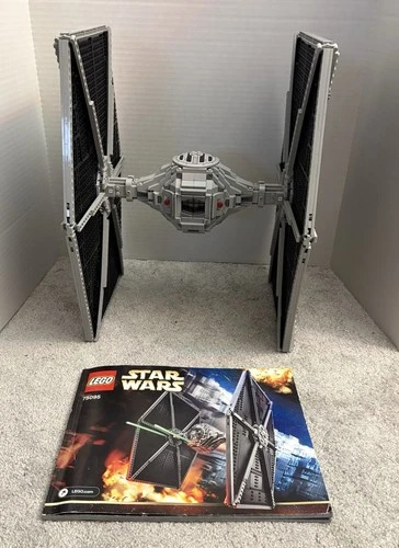 Lego Star Wars Tie Fighter #75095 98% Complete(ship) Missing 4 Pieces No Minifig