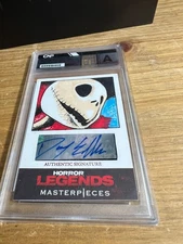 Horror Legends Masterpieces DANNY ELFMAN Signed NBX Sketch NIGHTMARE BEFORE XMAS