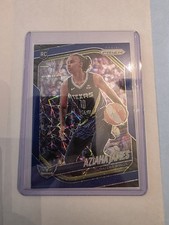 2025 Panini Prizm WNBA Aziaha James RC Dallas Wings Blue Velocity.