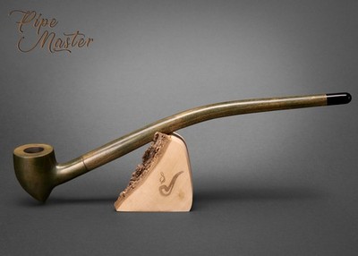 Mr. Brog WOODEN SMOKING PIPE Lotr Gandalf Hobbit Baggins CHURCHWARDEN 14