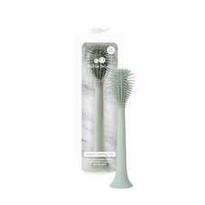 Bottle Brush sage Silicone Bottle Cleaning Tool With Long Sturdy Handle Flexib
