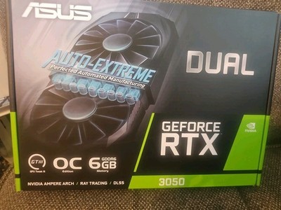 Asus NVIDIA GeForce RTX 3050 Graphic Card - 6 GB GDDR6 New